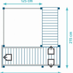 Zestaw zabawowy Crossfit | mapa