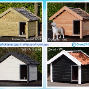 Doghouse Reno est disponible en différents modèles chez JoyPet.eu