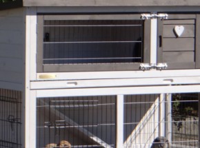 Zestaw izolacyjny z pleksiglasu · do klatki dla królików Marianne