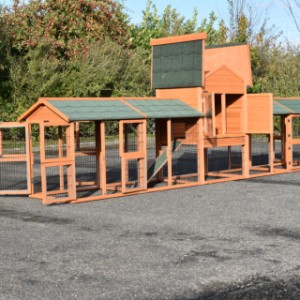 Klatka dla królików Prestige Medium ma wiele otworów