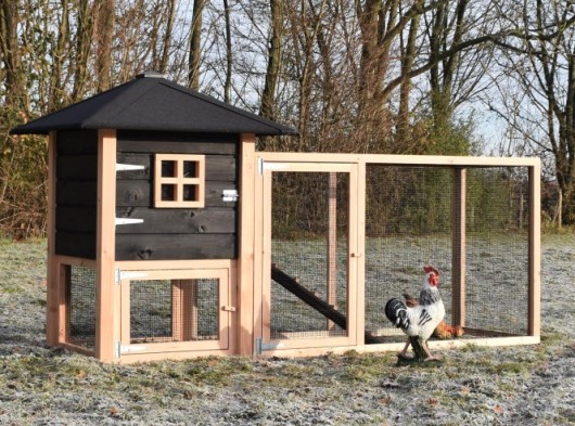 Kurnik Rosy z przedłużeniem 278x114x145cm