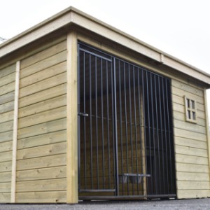 Luksusowa buda dla psów Modul FORZ to doskonały nabytek do Twojego ogrodu