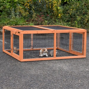 Wybieg dla królików Multirun · listwy przeciwgryzowe · 116x109x49cm
