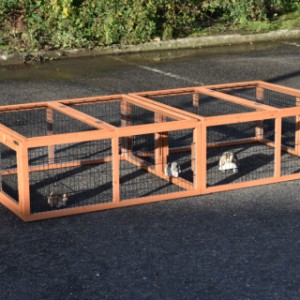 Wybieg dla królików Multirun można rozszerzyć o dodatkowe wybiegi