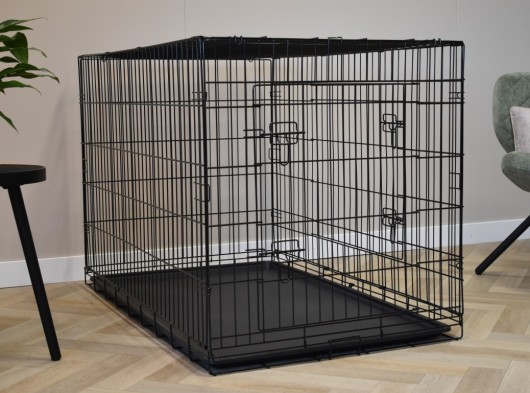 Klatka dla psów Profit XL 122cm · 2-drzwi · 122x74x80cm