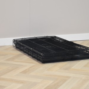 Klatkę dla psa Strong L można łatwo złożyć