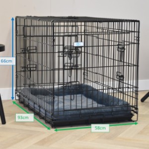 Różne rozmiary klatek dla psów Strong L