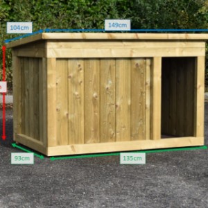 Różne rozmiary budy dla psów Block Large