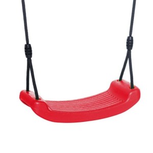 Siedzisko huśtawki plastikowe czerwone • z BR-lina • max. 70kg