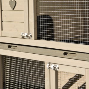 Budka dla królików Annemieke oferuje dużo miejsca dla Twoich królików