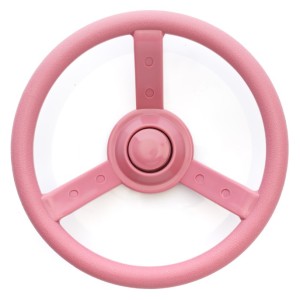 Kierownica pastelowy róż · sprzęt do zabawy i domek do zabawy · wymiary Ø30 cm