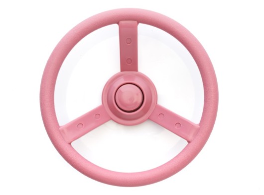 Kierownica pastelowy róż · sprzęt do zabawy i domek do zabawy · wymiary Ø30 cm