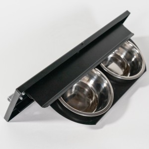 Obrotowy system podawania pokarmu Czarny 40x11,5cm