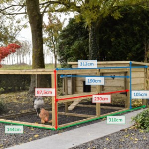 Kurnik Eggy z wybiegiem i gniazdem w różnych rozmiarach