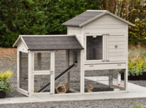 Prestige Medium z wybiegiem light-grey 200 × 90 × 150 cm