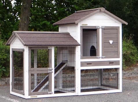 Kurnik Prestige Small Biała 162x72x122cm