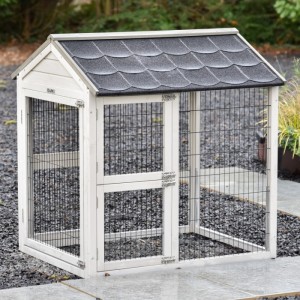 Wybieg pośredni Space Medium jasnoszary Anti-Gryzienie 97x88x104,5 cm