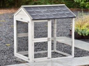 Wybieg pośredni Space Medium jasnoszary Anti-Gryzienie 97x88x104,5 cm