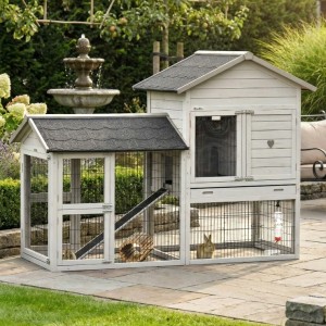 Prestige Medium z wybiegiem light-grey 200 × 90 × 150 cm