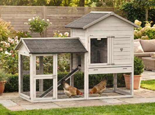 Prestige Medium z wybiegiem light-grey 200 × 90 × 150 cm