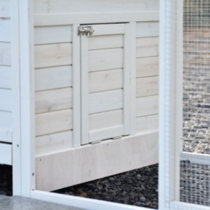 Drzwiczki nocnej części Ambiance Large pełnią jednocześnie funkcję rampy