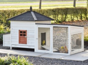 Kurnik Ambiance Large z wybieg 218x93x122cm