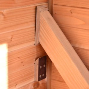 Drabinkę z grzędami można łatwo ponownie zamontować.