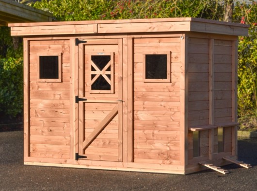 Kurnik Flex 3.2 Duży nocny schron 285x195x202 cm