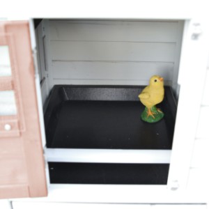 W schronieniu nocnym Noah znajduje się wyjmowana grzęda