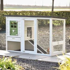 Klatka dla królika Noah olive 168x65x87cm