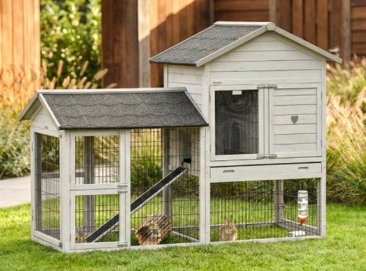 Prestige Medium z wybiegiem light-grey 200 × 90 × 150 cm