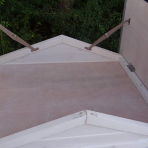 Klatka dla świnek morskich Double Small posiada bardzo praktyczną przestrzeń do przechowywania