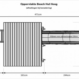 Plac zabaw Beach Hut | obszar